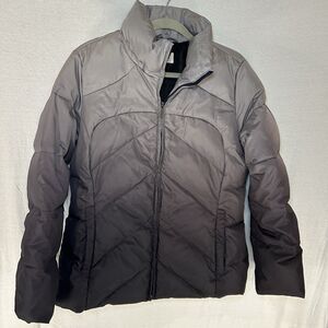 Calvin Klein Duck Down Puffer Jacket Coat Fleece Lined Full Zip Women's MEDIUM
